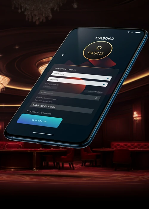 Registration form interface at Gw Casino showing fields for new user account creation
